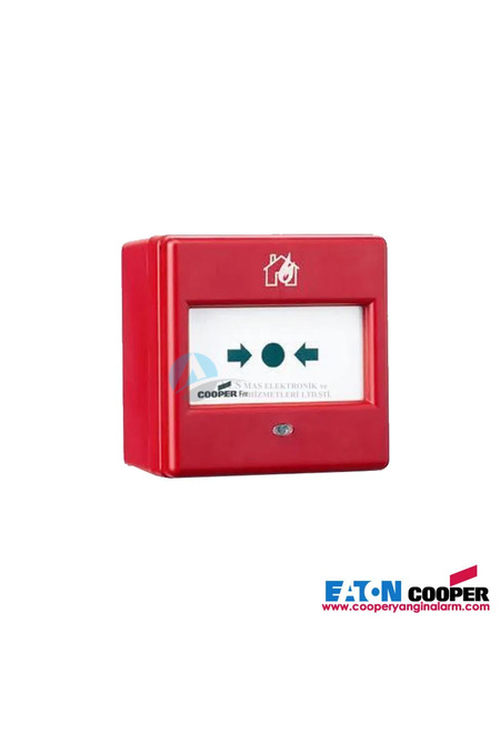 Eaton Cooper CBG370S Adresli Yangın İhbar Butonu