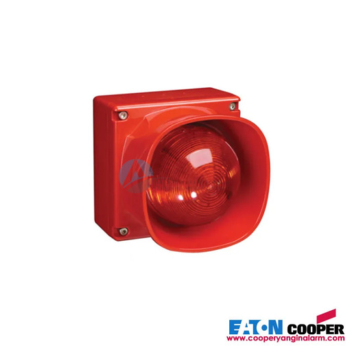 Eaton Cooper CASB383-WP Adresli Flaşörlü Yangın Sireni